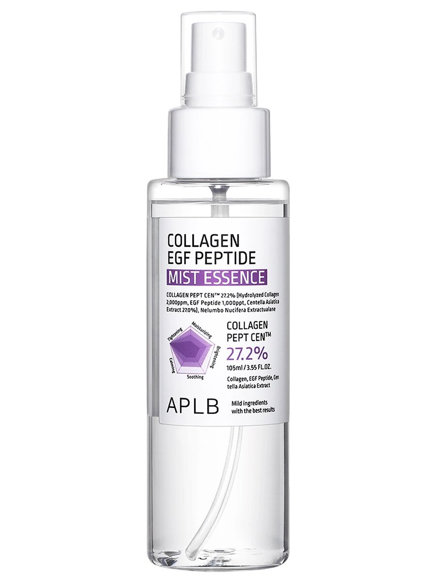 Мист-эссенция с коллагеном и пептидами для упругости кожи APLB Collagen EGF Peptide Mist Essence 105 мл