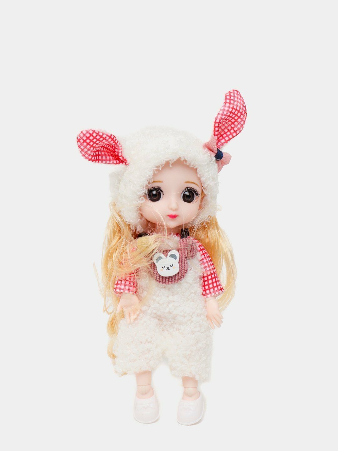 Кукла для девочек, набор кукол, шарнирная кукла, мини кукла 3D глаза — фото 1