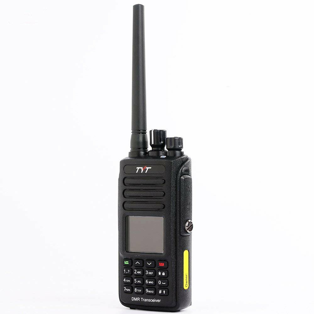 Рация TYT MD-UV390 DMR 10W AES256, IP67, Type-C, 3600mAh, 10 Вт, 136-174 МГц (VHF) / 400-480 МГц (UHF)