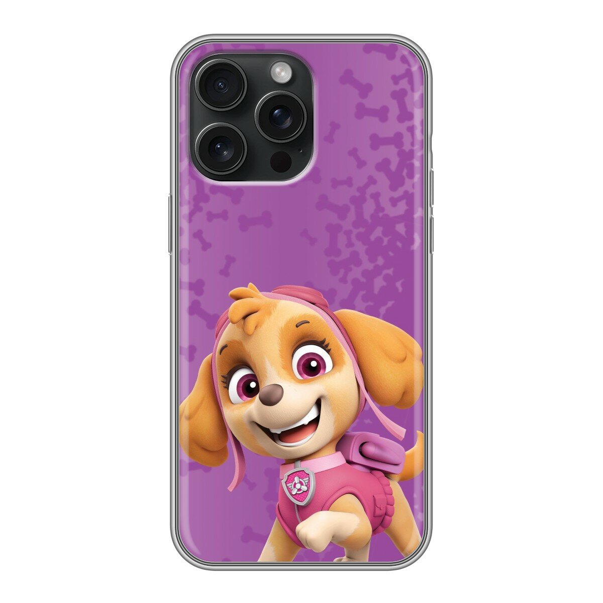 Чехол для Iphone 15 Pro Max с принтом Скай из Щенячьего патруля (Айфон 15 Про Макс)