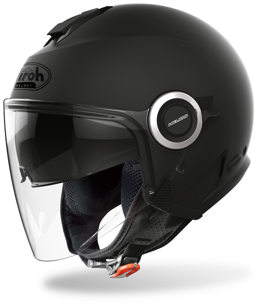 Шлем открытый Airoh HELIOS, мат, черный, размер S