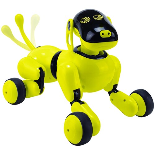 Робот Rtoy Дружок, желтый интеллектуальный щенок робот собака rtoy дружок app русифицированная rt18024