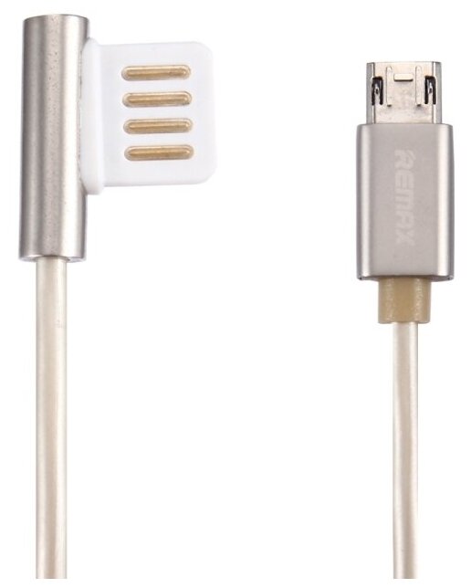 USB кабель Remax RC-054m MicroUSB золотой