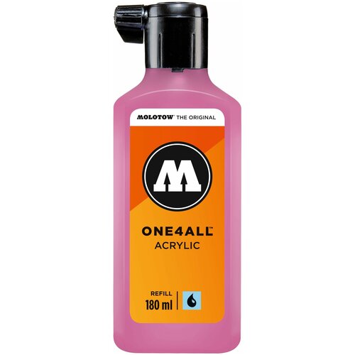 Molotow Заправка акриловая One4All, 180мл, Magenta