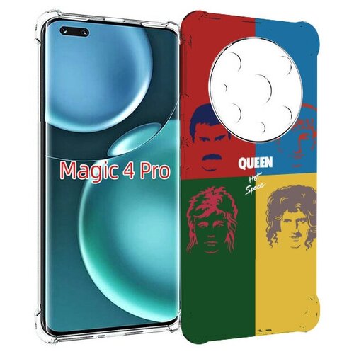 Чехол MyPads hot space queen альбом для Honor Magic4 Pro / Magic4 Ultimate задняя-панель-накладка-бампер