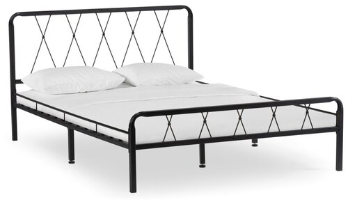 Двуспальная кровать Woodville Иоханна 18 160х200 Черный
