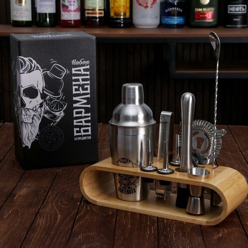 Набор барный Bartender 10 предметов 4381₽
