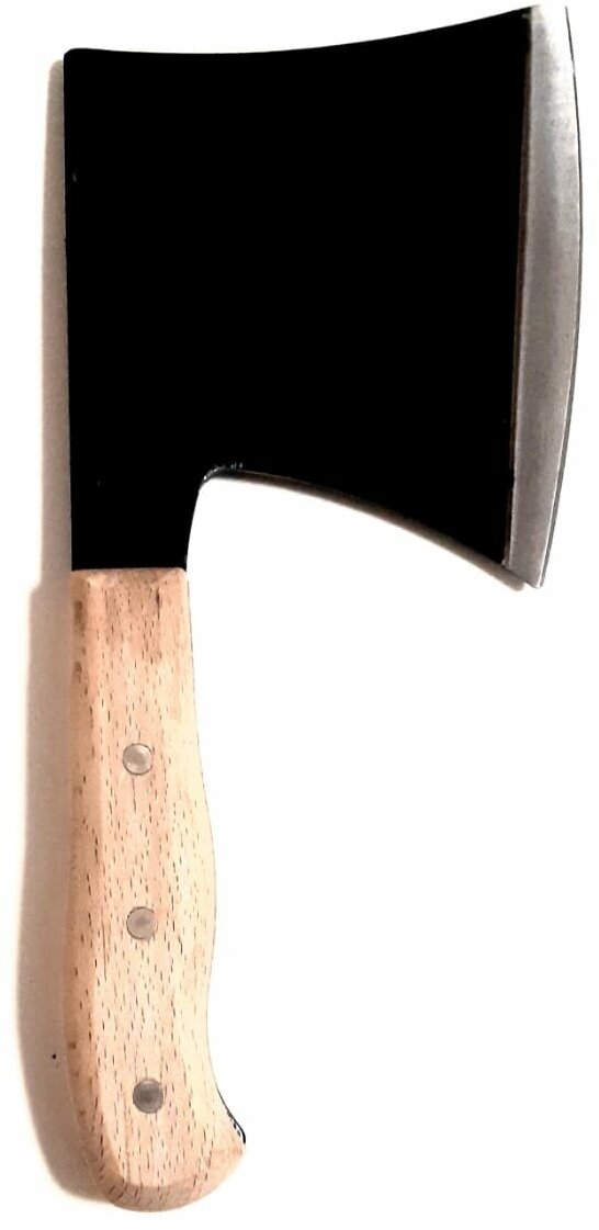 Топорик кухонный для мяса с черным лезвием ; Нож для рубки и разделки