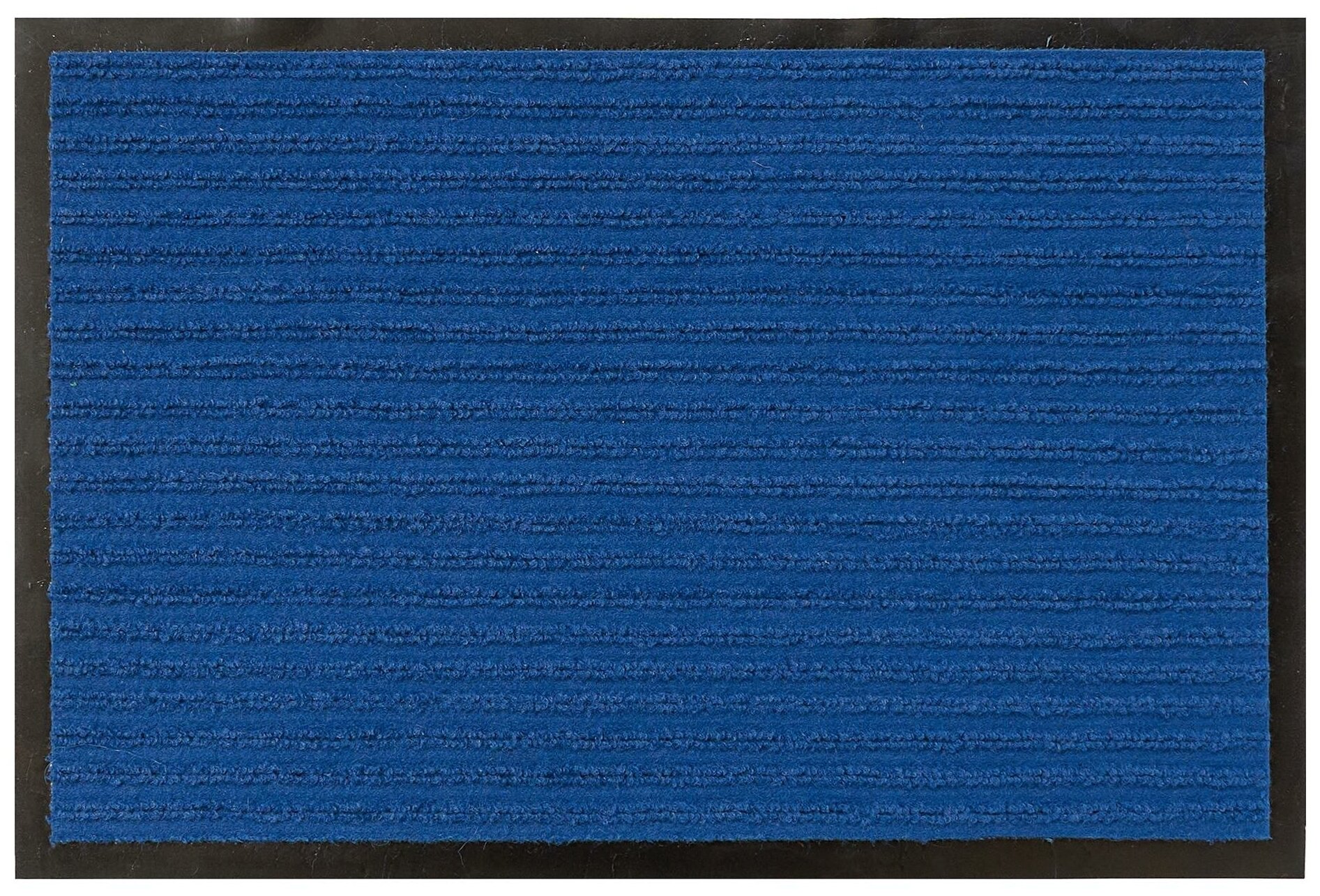 ANHUI IMPORT AND EXPORT CO.LTD Коврик грязезащитный размер 40х60см, дизайн синий (double stripe doormat)