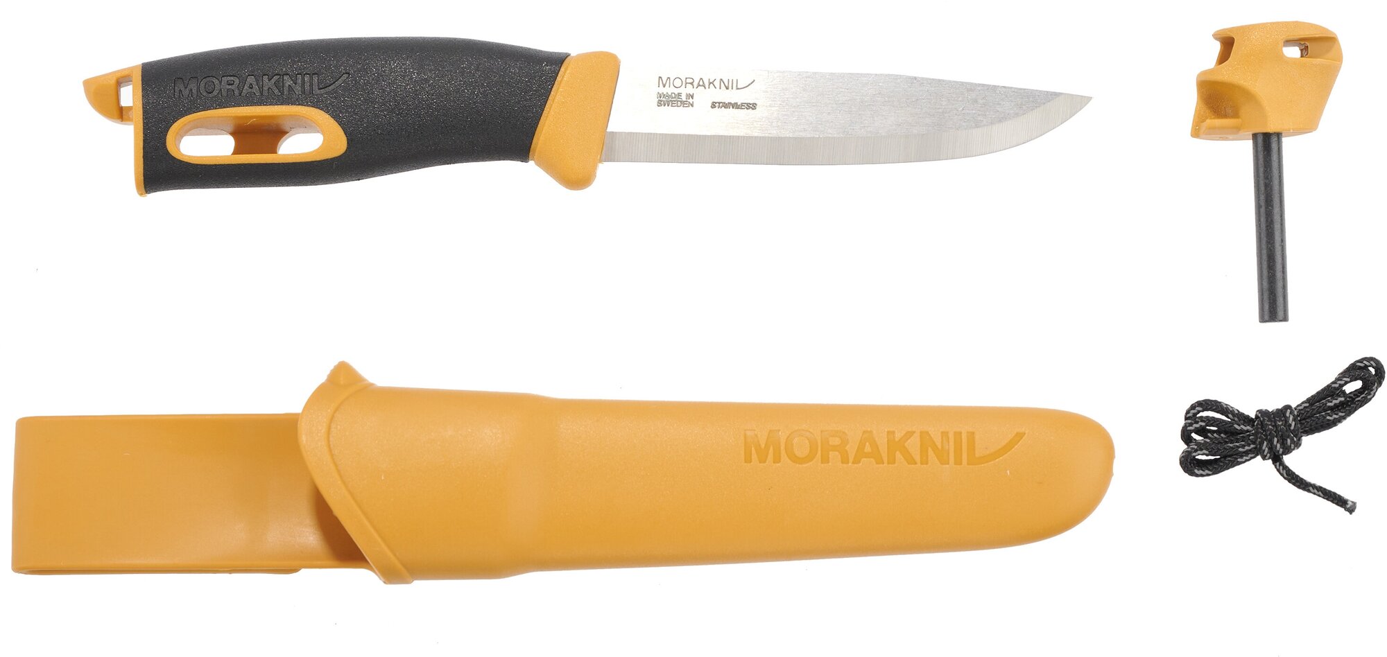 Нож Morakniv Companion Spark (13570) стальной лезв.104мм черный/зеленый - фото №7