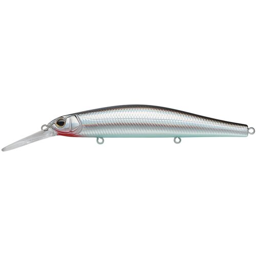 фото Воблер минноу strike pro inquisitor mdr 110sp, цвет: a010-ep black back silver, (eg-193bxl-sp#a010-e