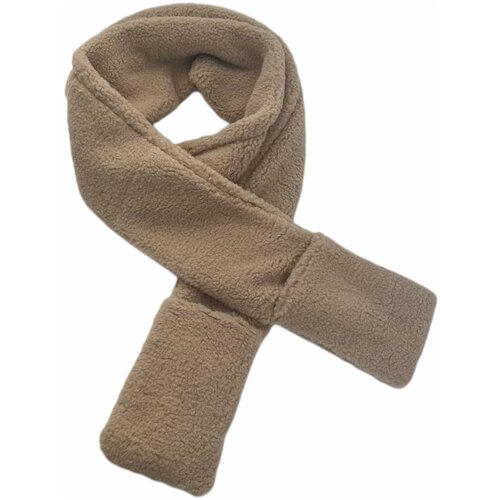 фото Шарф-варежки из экомеха без бренда