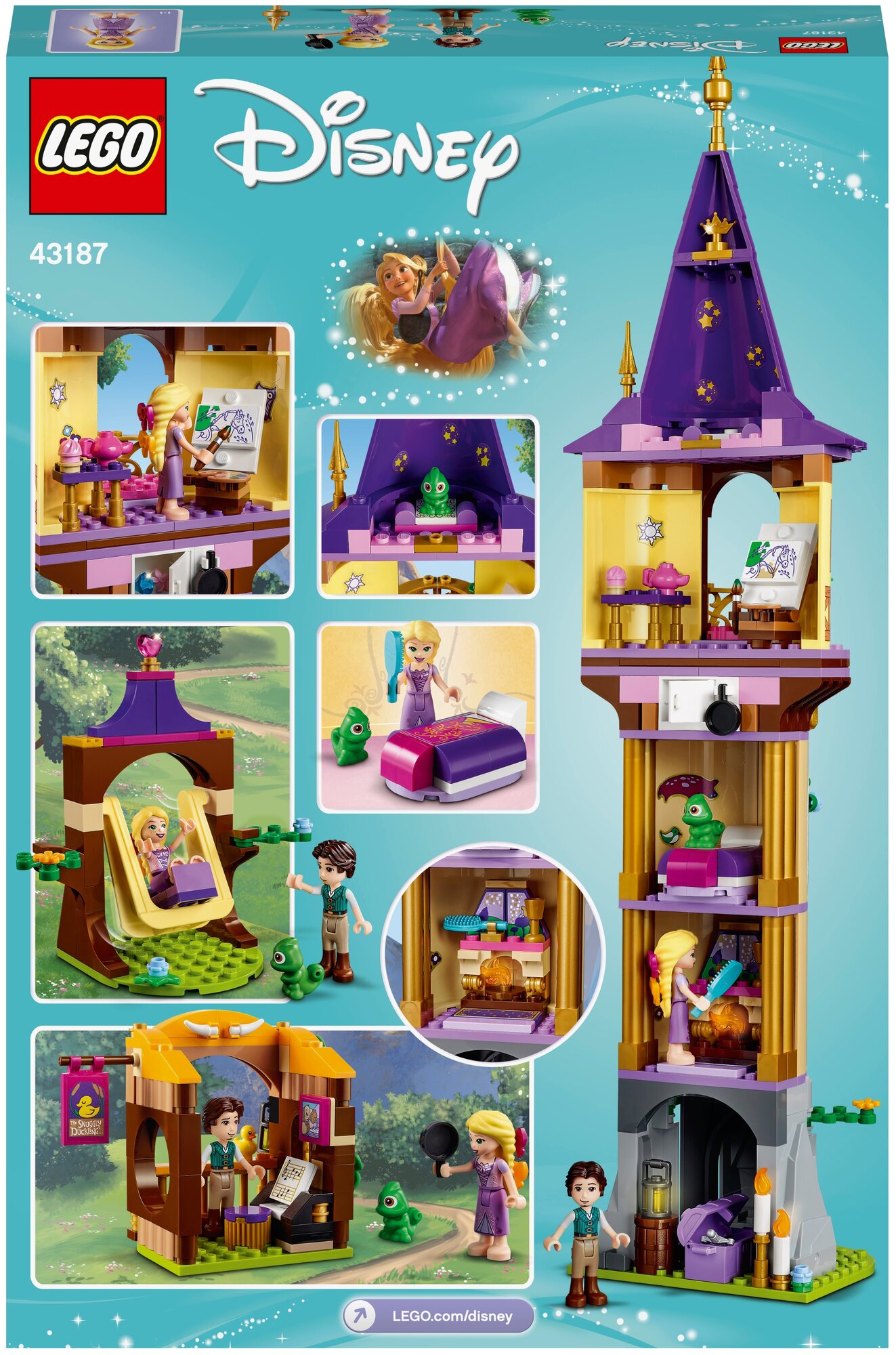 Конструктор LEGO Disney Princess 43187 Башня Рапунцель, 369 дет. - фотография № 2