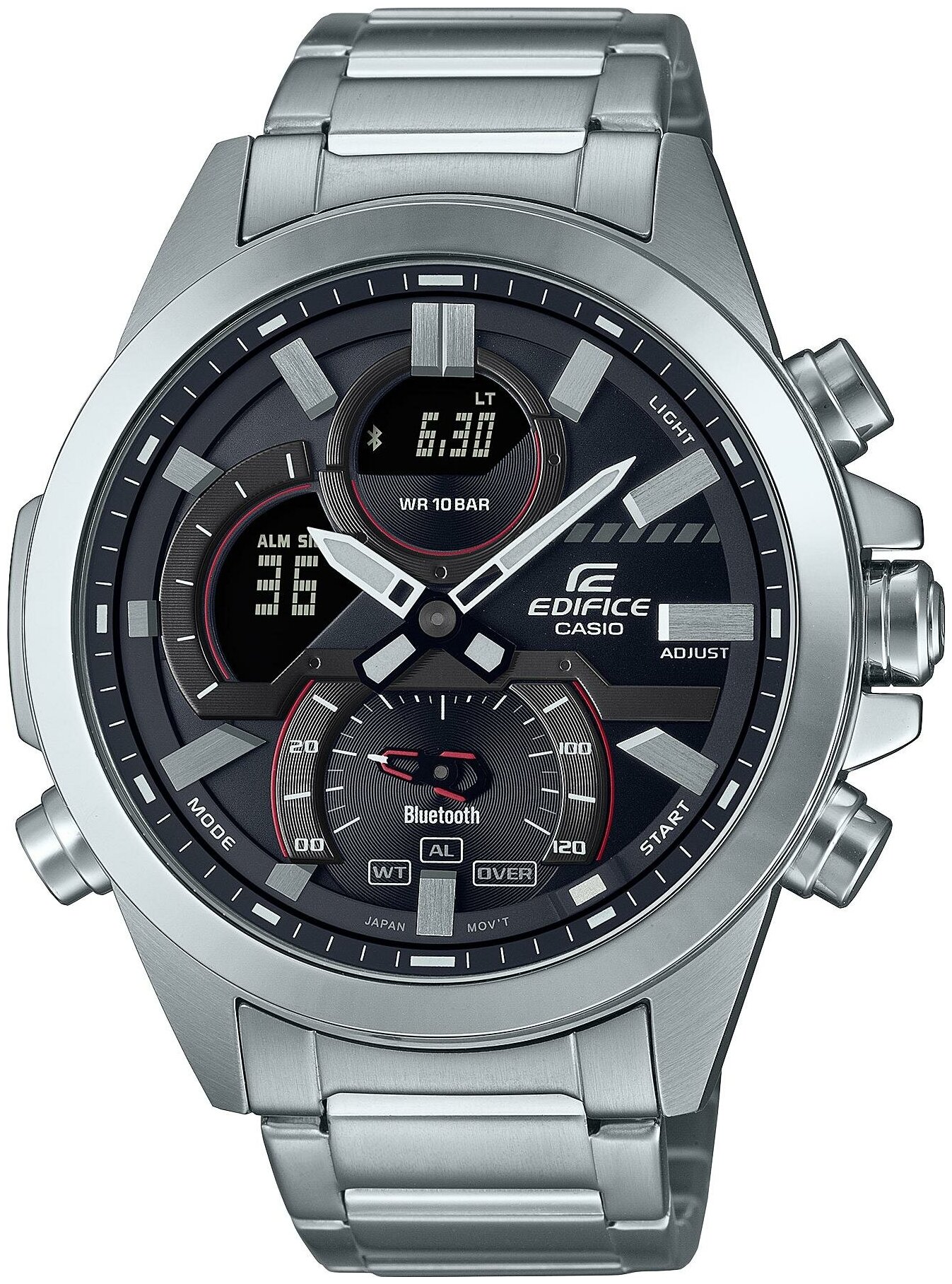 Наручные часы CASIO Edifice, серебристый — фото 1