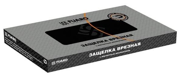 Защелка врезная Fuaro Magnet M96WC-50 AB, бронза - фото №9