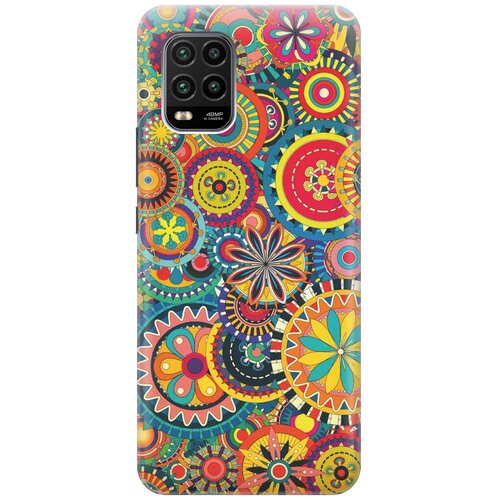 фото Re:pa чехол - накладка artcolor для xiaomi mi 10 lite с принтом "яркий узор"