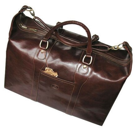 Дорожная сумка Tony Perotti 331397/2, темно коричневая - фотография № 2