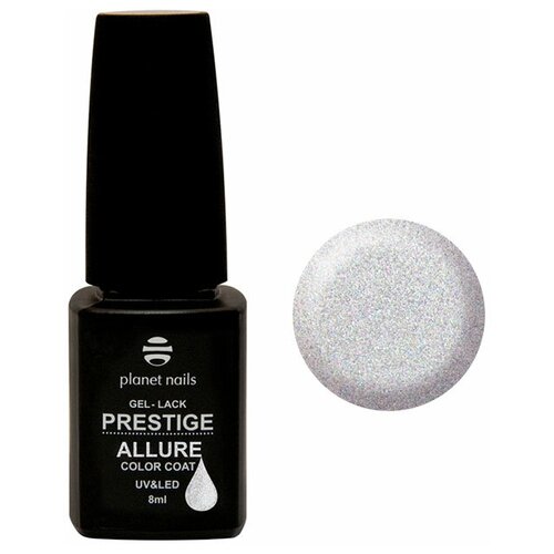 Planet nails Гель-лак Prestige Allure, 8 мл, 647 planet nails верхнее покрытие prestige top coat velvet matte прозрачный 10 мл