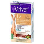 VelVet Тимэкс Восковые полоски для депиляции для плохо поддающихся удалению, коротких и жестких волос 12 шт - изображение