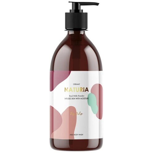 NATURIA Гель для душа инжир Creamy Milk Body Wash - Fig Pulp, 750 мл