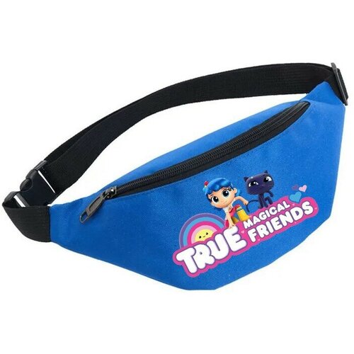 фото Сумка поясная noname, голубой