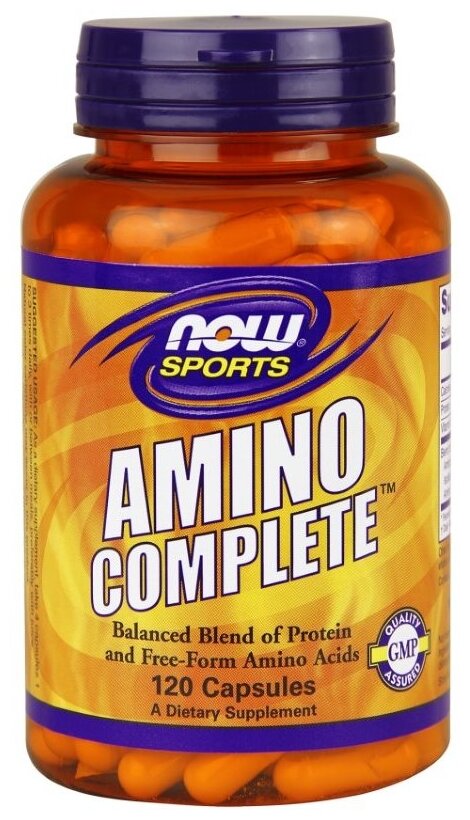 Amino Complete капс., 250 мл, 150 г, 120 шт.