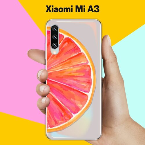 Силиконовый чехол Грейпфрут на Xiaomi Mi A3