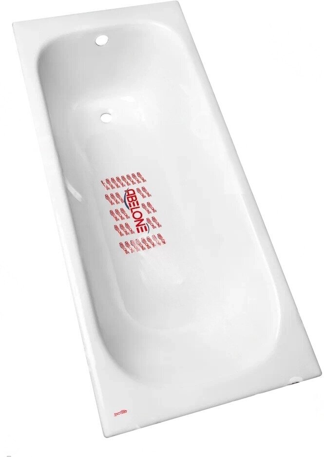 Ванна чугунная Abelone Merida 150x70x42 прямоугольная отдельностоящая, покрытие глянец без ручек, производство Испания