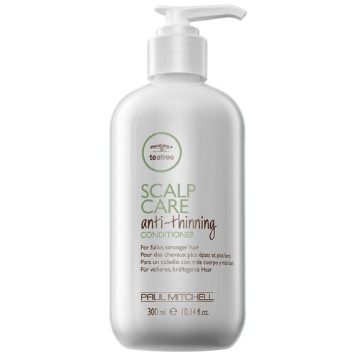 Paul Mitchell кондиционер Tea Tree Scalp Care Anti-Thinning, 300 мл paul mitchell super skinny daily treatment выравнивающая маска кондиционер 1000 мл