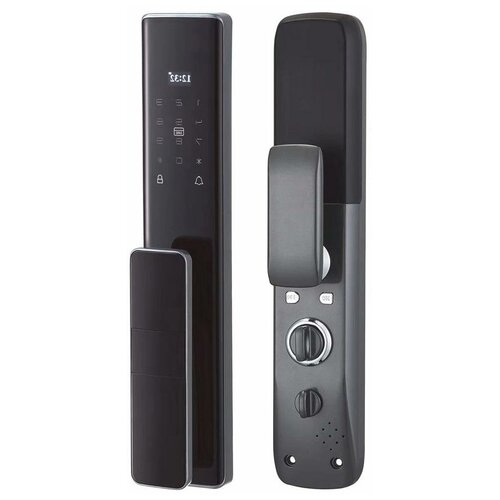 HDcom SL-912 Tuya-WiFi - биометрический электронный Wi-Fi умный замок на входную дверь - толщина двери: 40-110мм подарочная упаковка