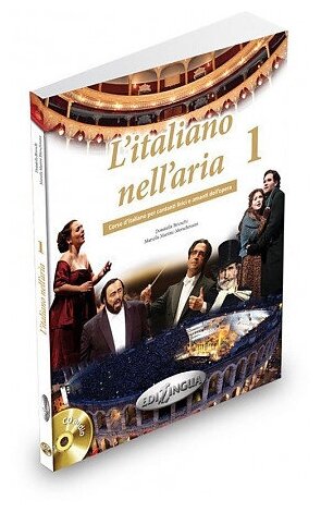 L’italiano nell’aria 1 + Dispensa di pronuncia + 2 CD audio - фото №1
