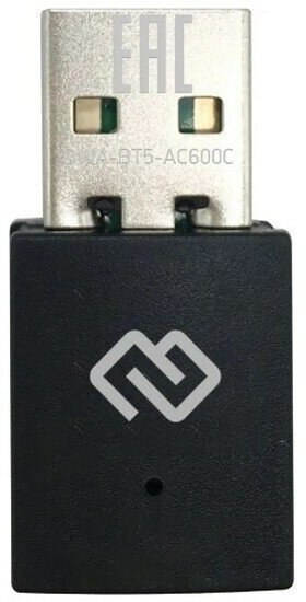 WiFi Адаптер Digma DWA-BT5-AC600C