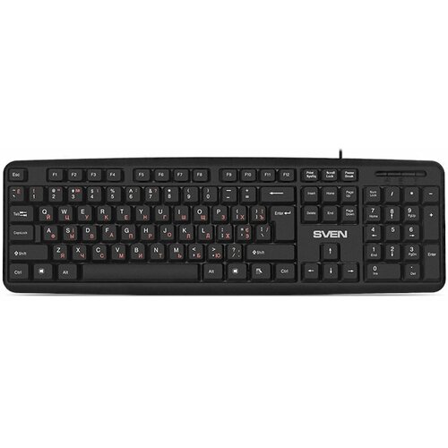 Клавиатура Sven KB-S230 Black SV-018399 60300₽