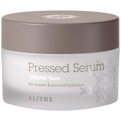 BLITHE Pressed Serum Velvet Yam Спрессованная сыворотка-крем увлажняющая для лица, 50 мл