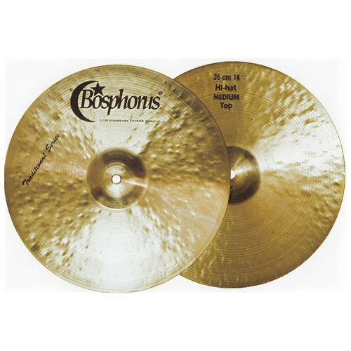 Тарелки Bosphorus Traditional Hi-Hat Crisp T13HHC