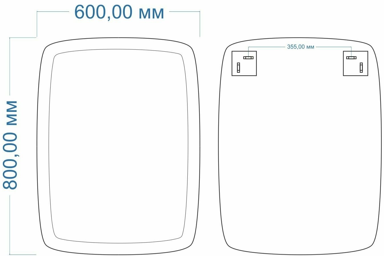 Зеркало Mixline Цитрон 60х80 (4620077046570) - фотография № 5