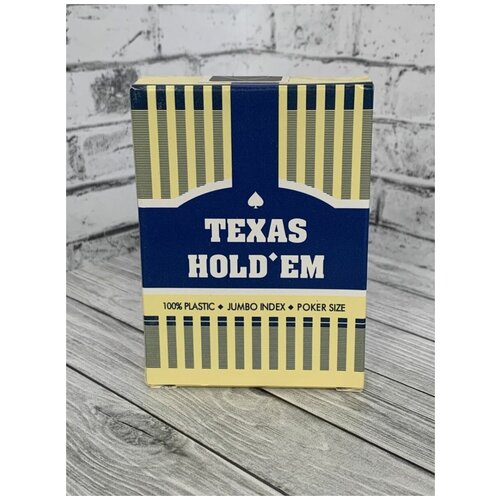 Пластиковые игральные покерные карты Texas Poker Holdem карты texas holdem красные