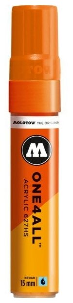 Акриловый маркер Molotow 627HS One4All 15 мм 627203 (085) оранжевый 15 мм