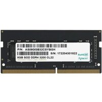 Оперативная память APACER SO-DIMM DDR4 8Gb 3200MHz CL22 1024x8 ES.08G21. GSH