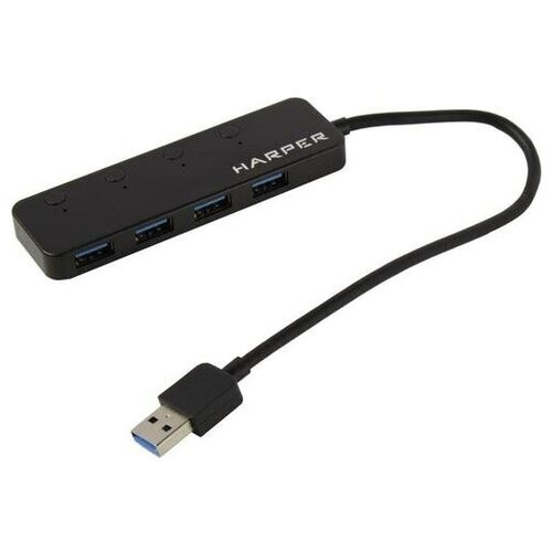 Концентратор USB 3.0 Harper HUB-04MB