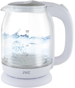 Чайник JVC JK-KE1510 white (стекло)