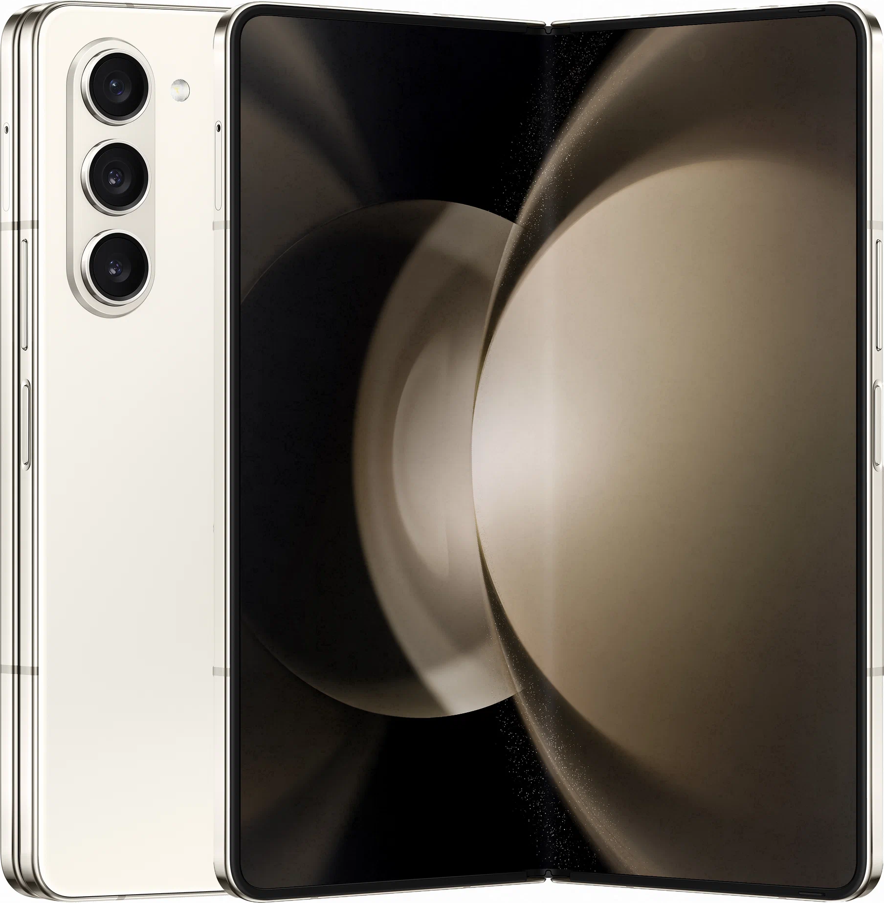 Смартфон Samsung Galaxy Z Fold5 12/256 ГБ, Dual: nano SIM + eSIM, кремовый