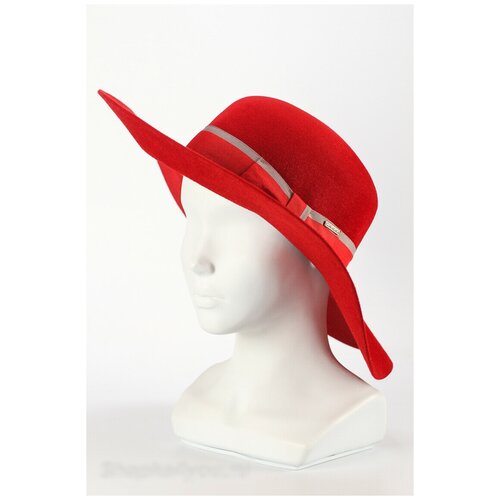 Шляпа с широкими полями Pierre Cardin цвет Красный размер M