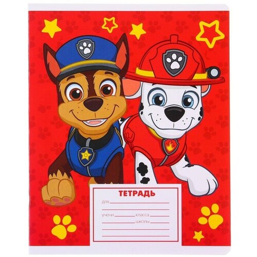 Paw Patrol Набор тетрадей 10 штук, 12 листов, в линейку, обложка мелованный картон, Щенячий патруль