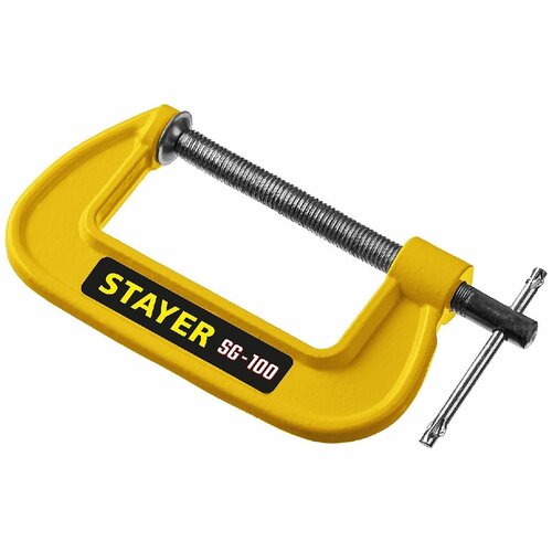 stayer струбцина stayer 3215 150 тип g 6 150мм Чугунная струбцина G STAYER SG-100 100 мм (3215-100_z02)