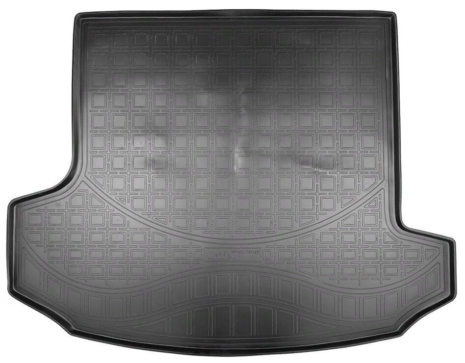 Коврик багажника для Volkswagen Tiguan II Allspace (2017) (7 мест) (сложенный 3 ряд), NPA00-T81-251-2
