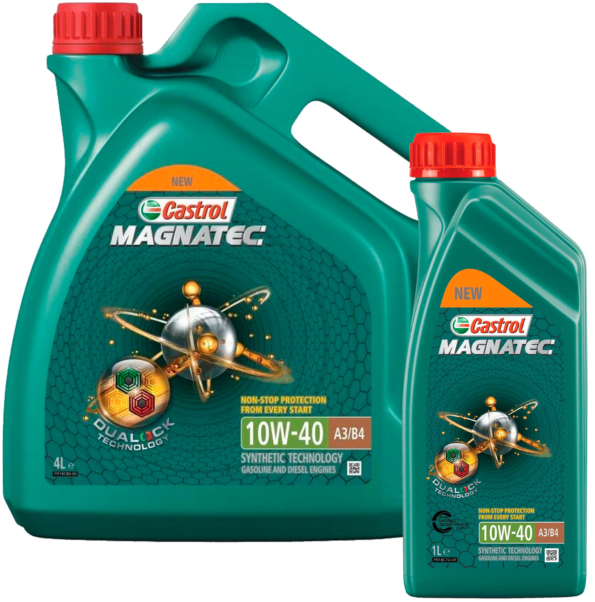 Castrol Magnatec Dualock 10w40 Масло Моторное П/С 1л. Castrol