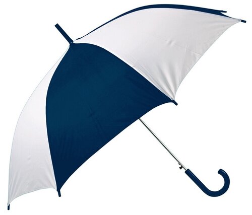 Зонт-трость механика, синий