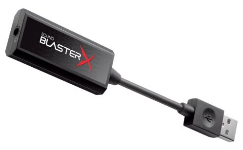 Звуковая карта USB CREATIVE Sound BlasterX G1, 7.1, Ret [70sb171000000] - фото №6
