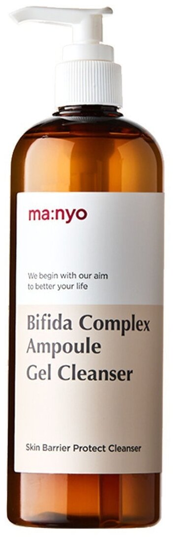 Manyo Factory гель для умывания Bifida Complex Ampoule Gel Cleanser, 400 мл, 400 г